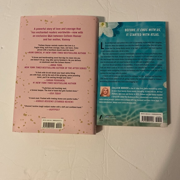 Colleen Hoover 2 book series. 1 hard back 1 paperback. - Picture 2 of 2